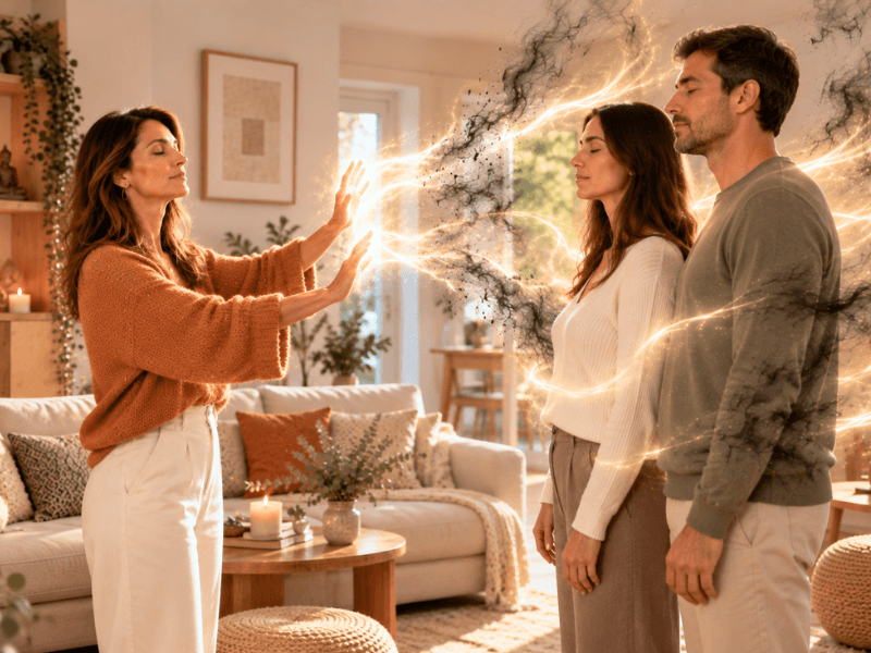 Nettoyage énergétique d'une maison ou d'un lieu (+ soins en couple)